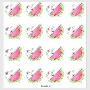 Ladybug's Watermelon contour stickers