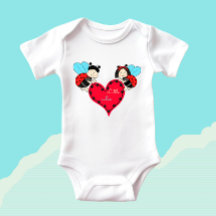 Ladybugs with heart