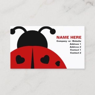 ladybugz. business card