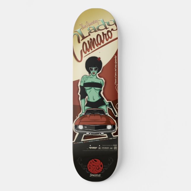 LadyCamaro Skateboard (Front)