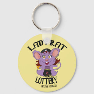 Ladyrat Gold Keychain