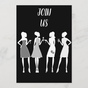 **LADY'S BIRTHDAY PARTY** PARTY INVITATION