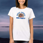 Lady's Hen Party Photo T-Shirt<br><div class="desc">To celebrate a Hen Party. Designed for someone who is having a "Hen Party"! Lady's t-shirt with your photo, name choice, and party wording. Hen Party t-shirt. Add the name of the person whose party it is, and also their photograph. Bachelorette Party t-shirt.</div>
