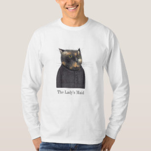 LADY'S MAID CAT Men's Basic Long Sleeve Shirt