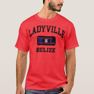 Ladyville Belize XXL Athletic design T-Shirt