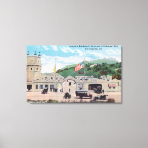 Laemmle Boulevard View of Universal City Canvas Print