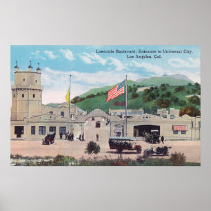 Laemmle Boulevard View of Universal City Poster