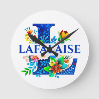 LAFALAISE Horloge murale style #280628