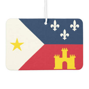 Lafayette city flag air freshener