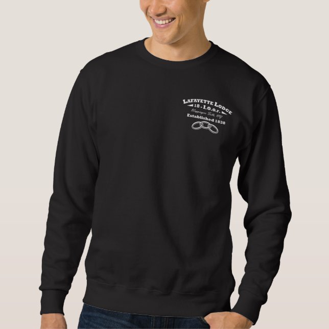 Lafayette Lodge 18 Sweatshirt (Front)