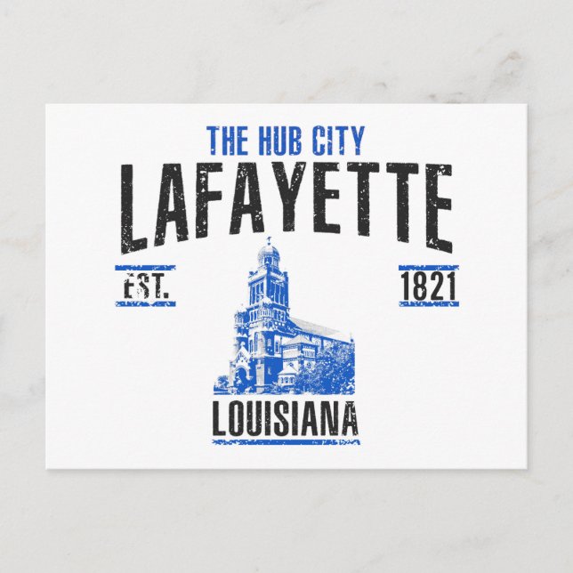 Lafayette Postcard (Front)