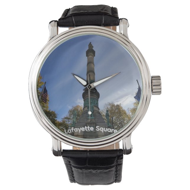 Lafayette Square Wall Clock Watch (Front)