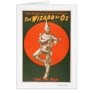 "L'affiche #2 de théâtre musical de magicien d'Oz"