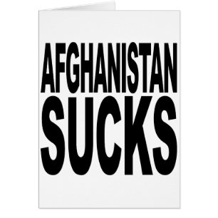 L'Afghanistan suce