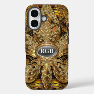 Lafleurette  Monogram Elegant Girl iPhone 16 Case