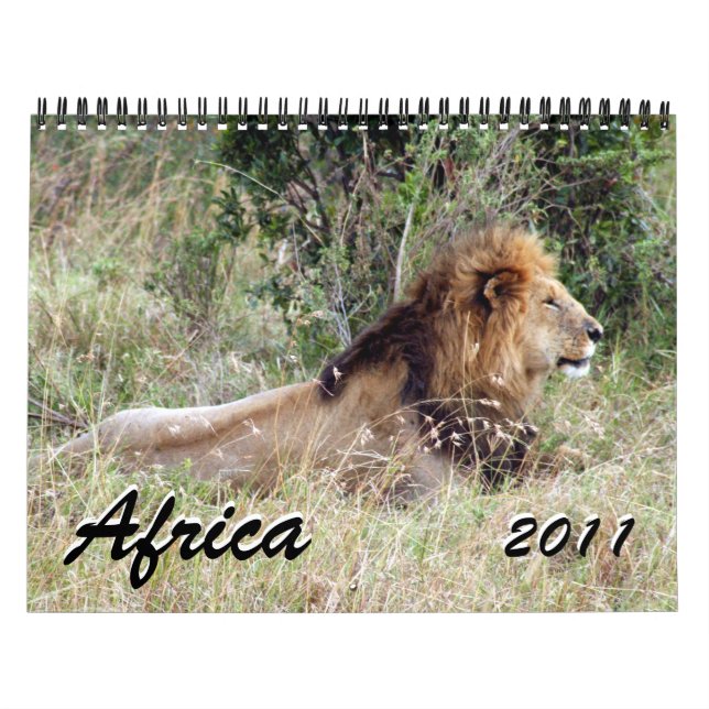 l'Afrique 2011 calendrier de 15 mois (Protection)