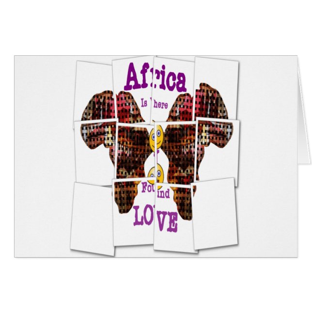 L'Afrique c'est là que j'ai trouvé l'amour (Devant horizontal)