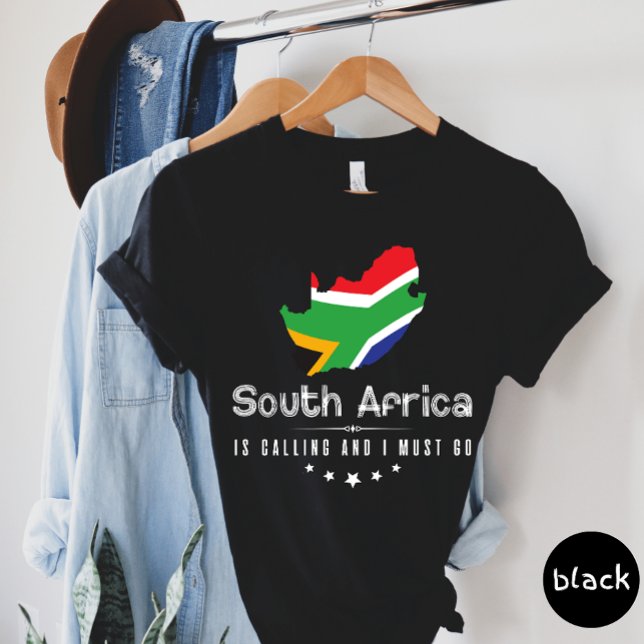 L'Afrique Du Sud Appelle Et Je Dois Aller T-shirt (Créateur téléchargé)