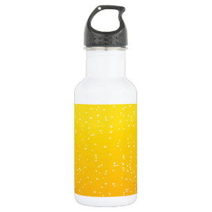 Lager Beer with Tiny Bubbles Background Art 532 Ml Water Bottle