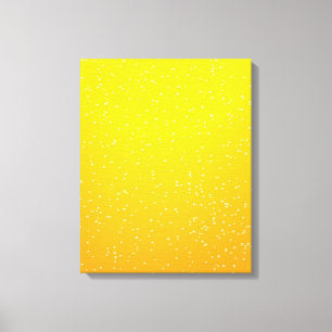 Lager Beer with Tiny Bubbles Background Art Canvas Print