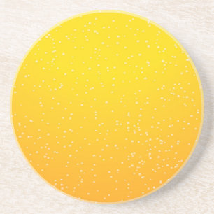 Lager Beer with Tiny Bubbles Background Art Coaster