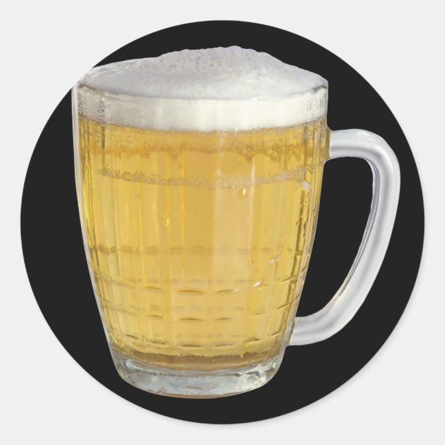 Lager Classic Round Sticker (Front)