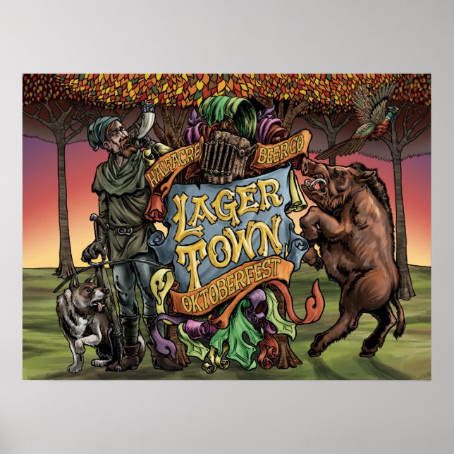 Lager Town Poster (Front)