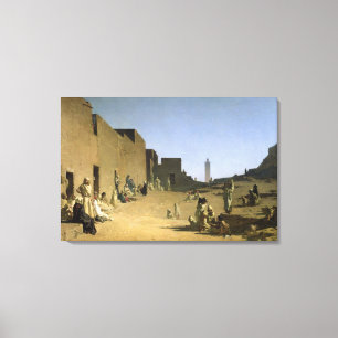 Laghouat in the Algerian Sahara, 1879 Canvas Print