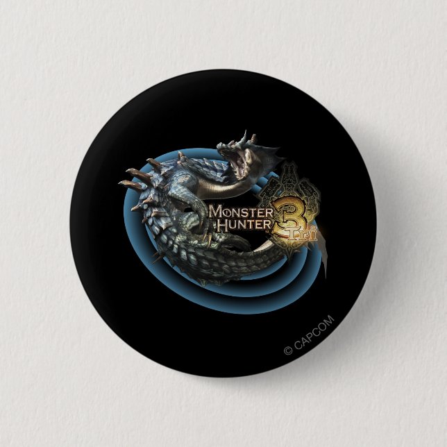 Lagiacrus 2 Inch Round Button (Front)
