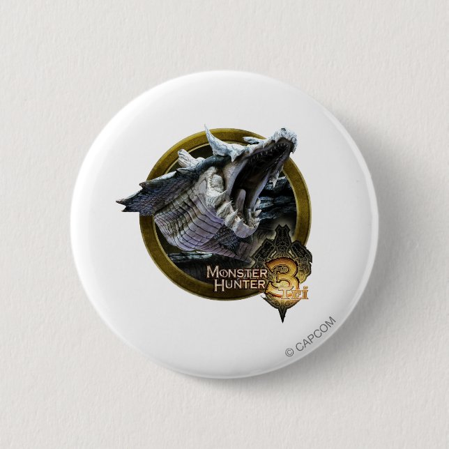 Lagiacrus attack! 2 inch round button (Front)
