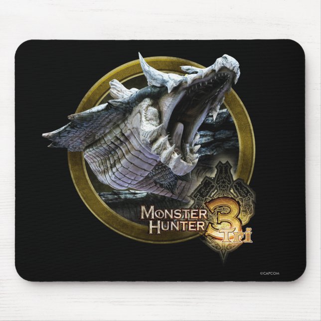 Lagiacrus attack! mouse pad (Front)