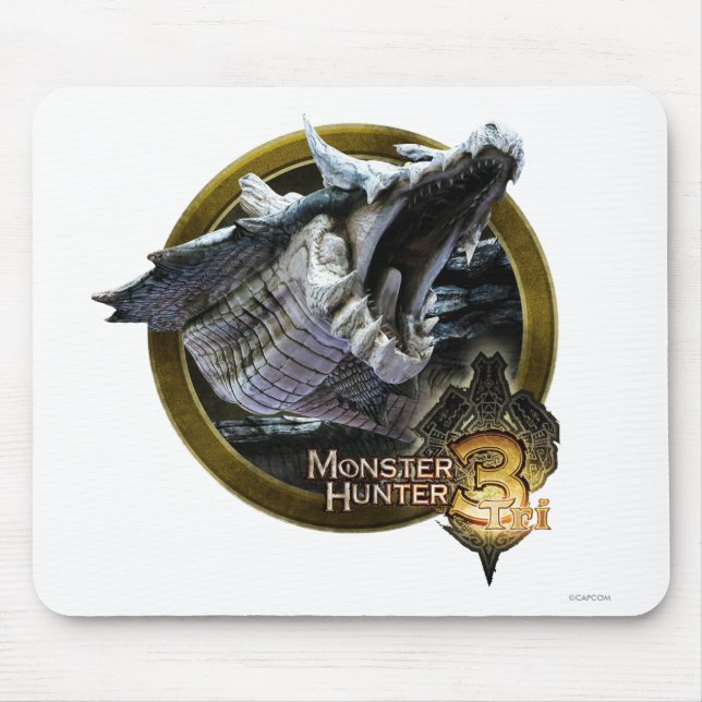 Lagiacrus attack! mouse pad (Front)