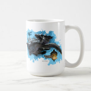 Lagiacrus chasing Hunter Coffee Mug