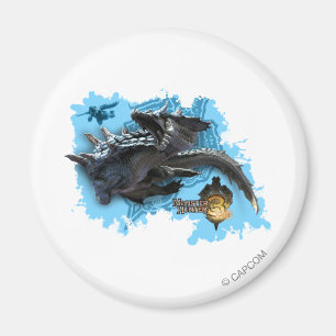 Lagiacrus chasing Hunter Magnet