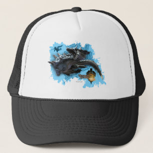 Lagiacrus chasing Hunter Trucker Hat