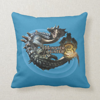 Lagiacrus Throw Pillow