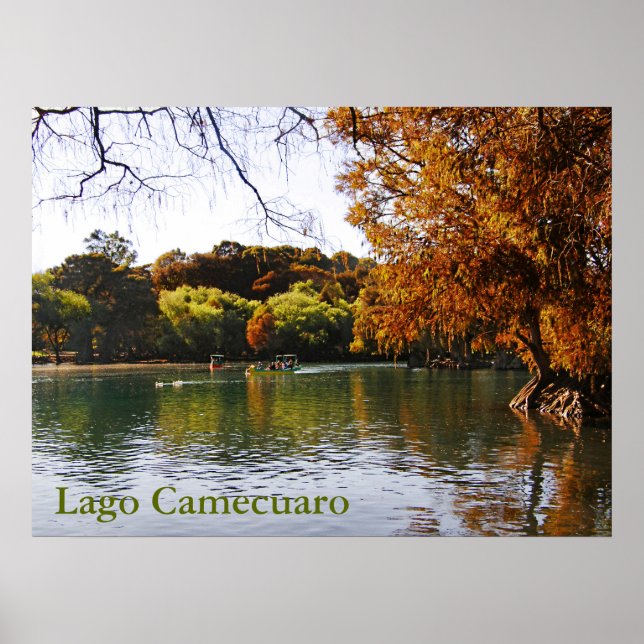 Lago Camecuaro Poster (Front)