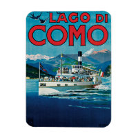 Lago Di Como Vintage Travel Poster