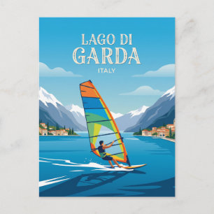Lago di Garda Italy Postcard