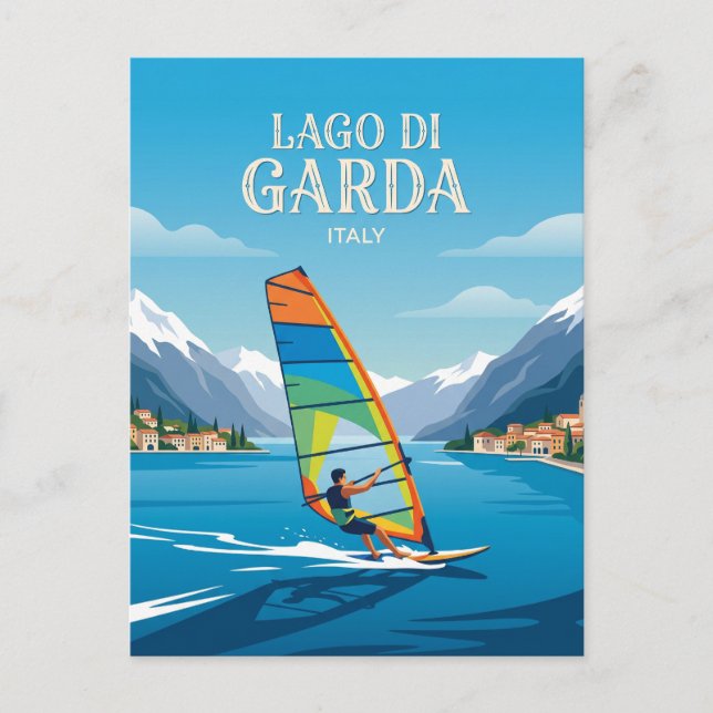 Lago di Garda Italy Postcard (Front)