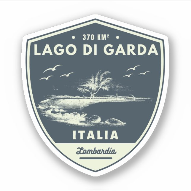 lago di garda - lake garda pass italian alps motob (Front)