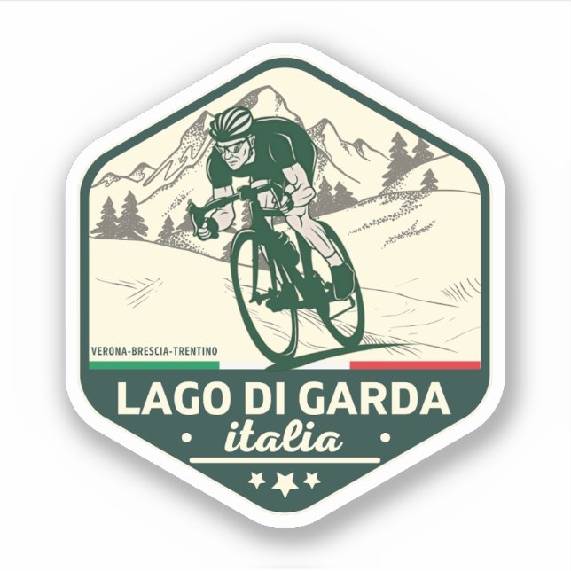 lago di garda - lake garda pass italian alps motob (Front)