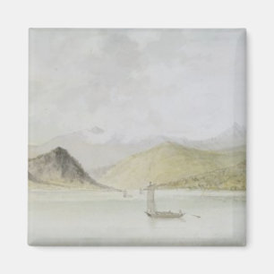 Lago Maggiore (w/c, pen, ink and graphite on paper Magnet