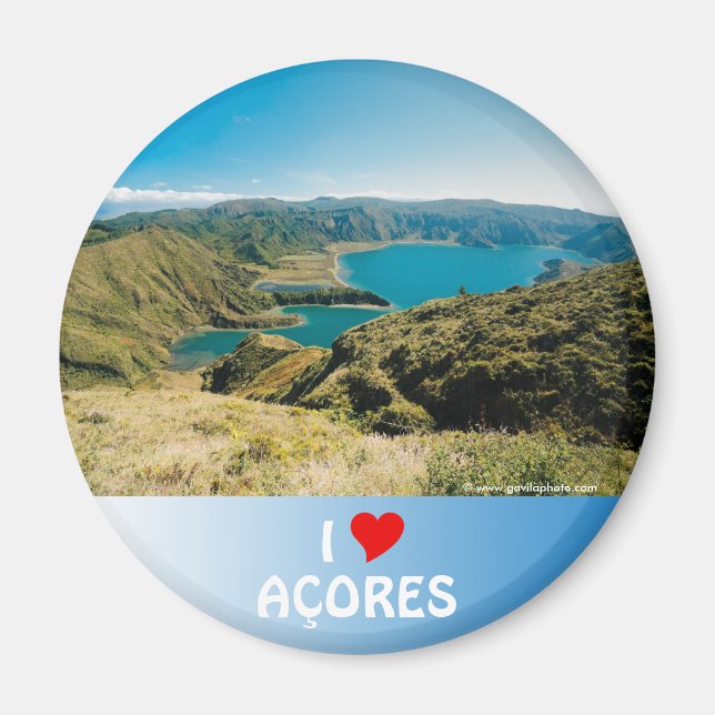 Lagoa do Fogo, Azores Magnet (Front)