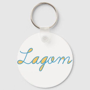 Lagom Keychain