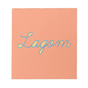 Lagom Sweden Notepad