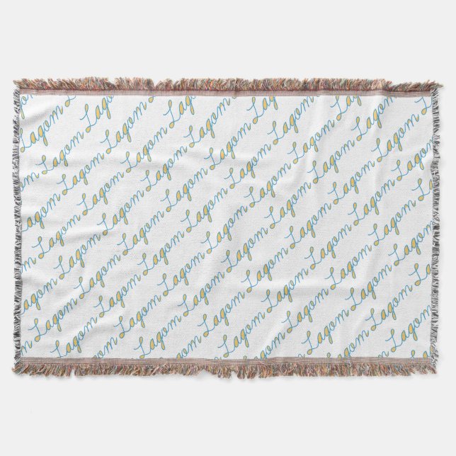 Lagom Throw Blanket (Front)