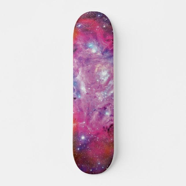 Lagoon Emission Nebula Interstellar Cloud Photo Skateboard (Front)