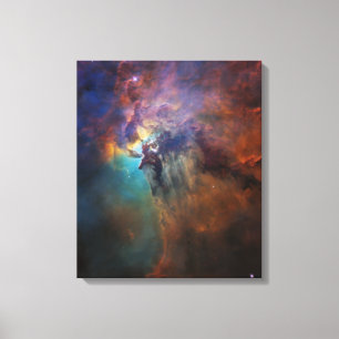 Lagoon Nebula (Astronomy Space Image) (Universe) Canvas Print