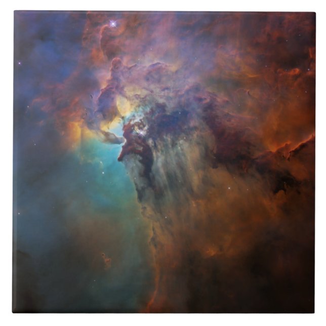 Lagoon Nebula (Astronomy Space Image) (Universe) Tile (Front)